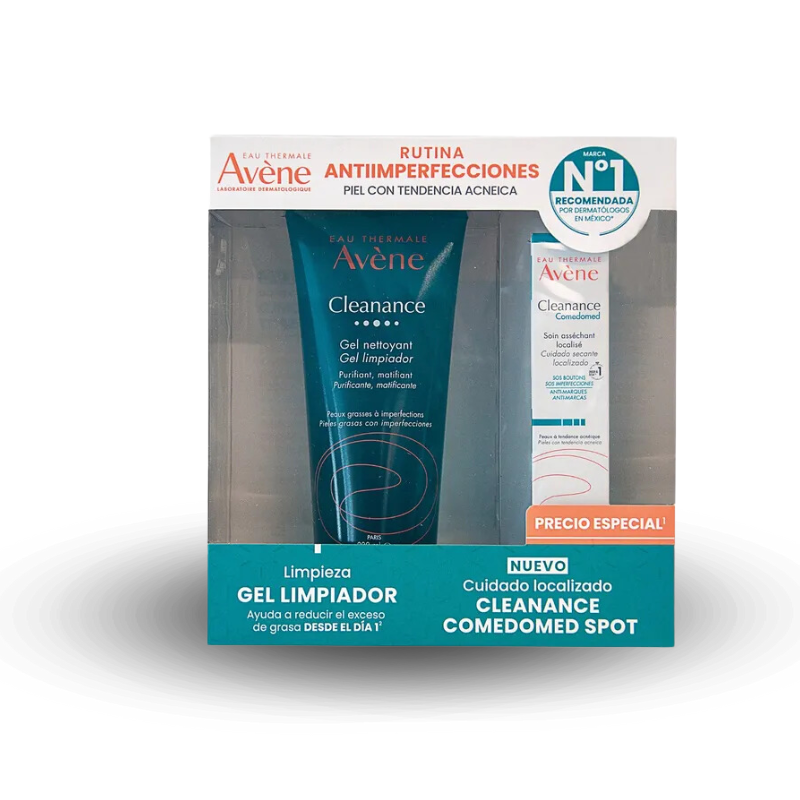 Kit Avene Cleanance Gel 200 Ml + Comedomed Spot