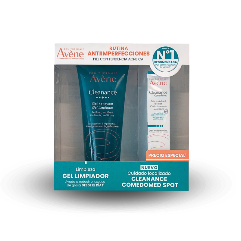Kit Avene Cleanance Gel 100 Ml + Clea Comedomed
