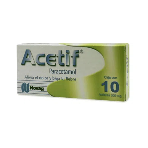 PARACETAM 500MG 10TAB NOVAG LGEN