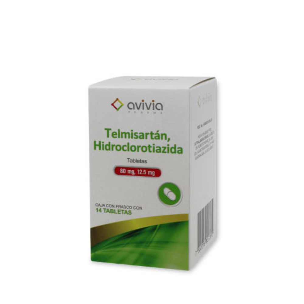 TELMI/HIDRO 80/12.5MG 14TAB LGEN