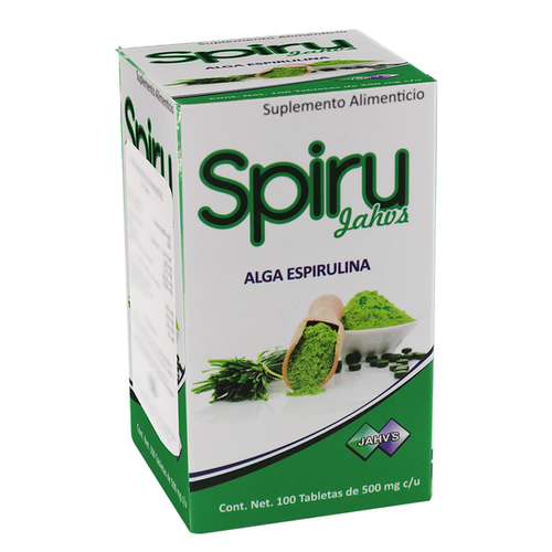 SPIRU-JAHVS 100 TAB 500 MG