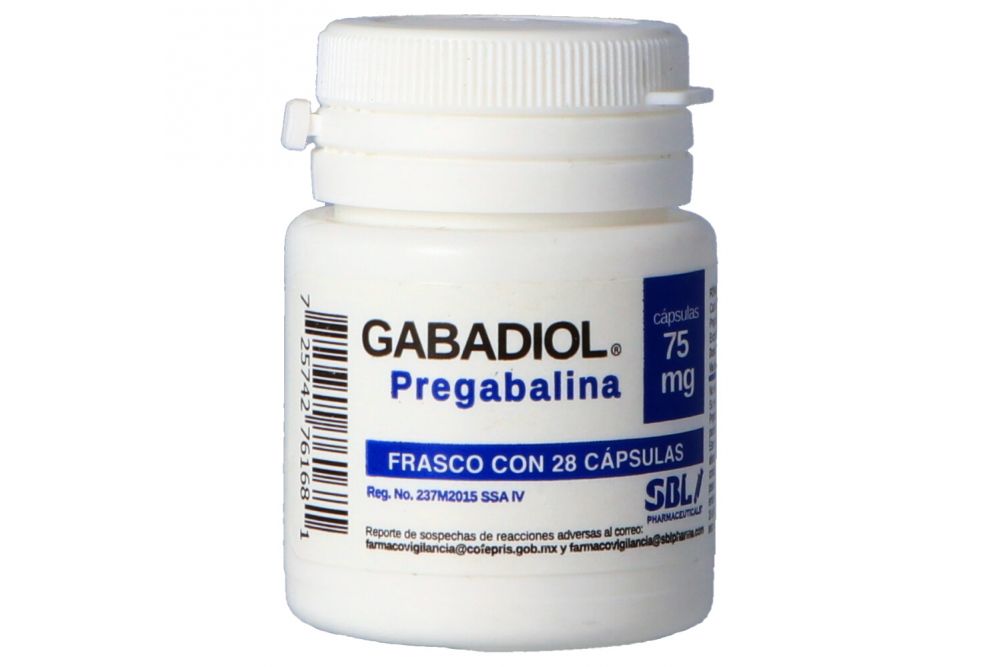 PREGABALINA 75MG 28 CAPS LGEN
