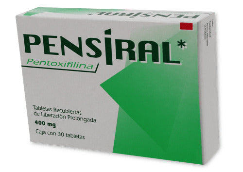 PENTOXIFILINA 400 MG 30 TAB LGEN