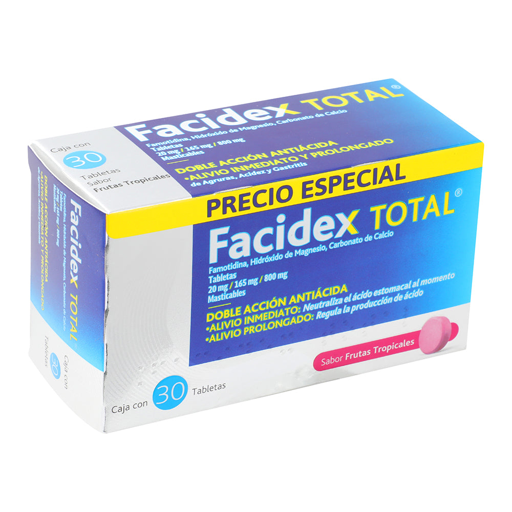FACIDEX TOTAL FRUT TROP 30TAB MAST
