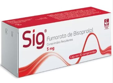 SIG 5 MG C/30 CPR
