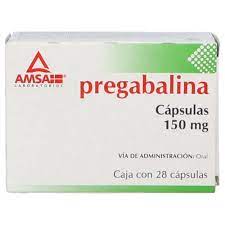 PREGABALINA 150 MG 28 CAPS LGEN