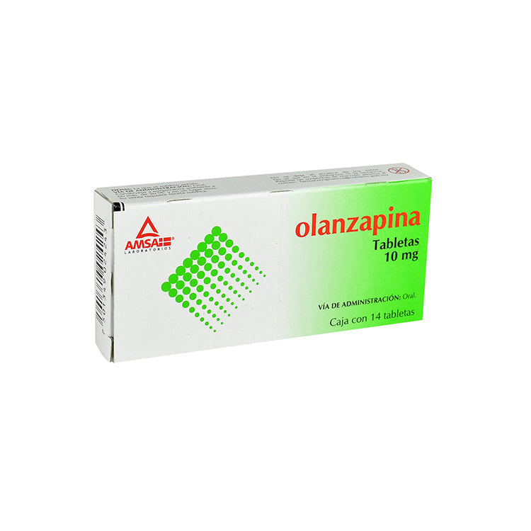 OLANZAPINA 10 MG 14 TAB LGEN