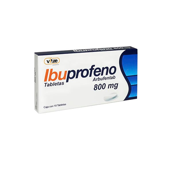 IBUPROFENO 800MG 10 TAB LGEN