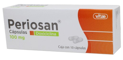 DOXICICLINA 100MG 10 CAPS LGEN