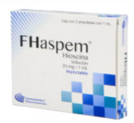 HIOSCINA 20MG AMP 3X1ML LGEN