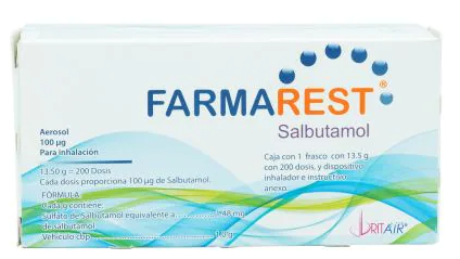 GE SALBUTAMOL200 HISPA100MCG - AER 13.5G