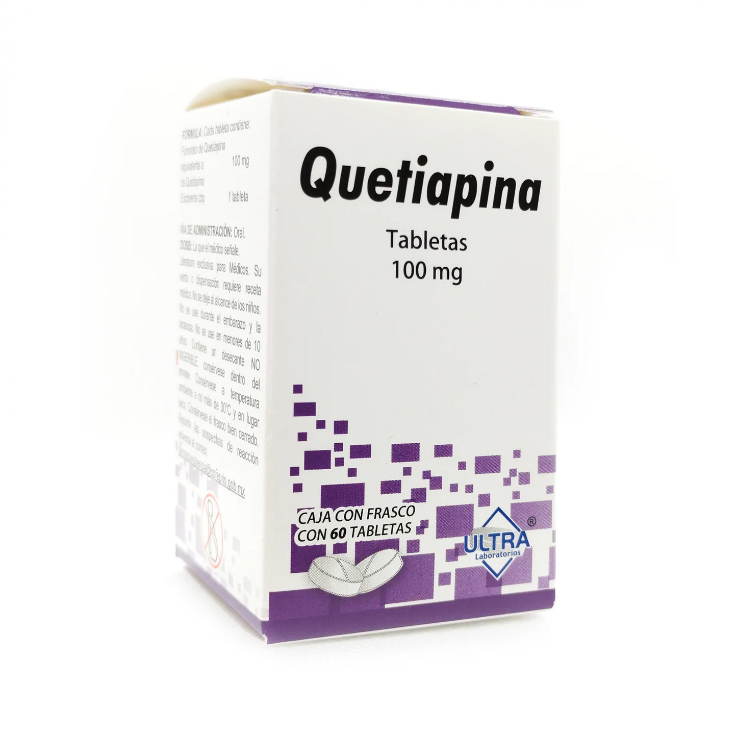 QUETIAPINA 100MG FCO 60 TAB LGEN