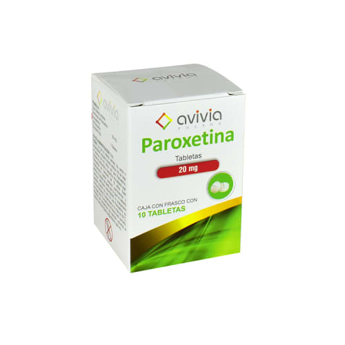 PAROXETINA 20MG 10 TAB LGEN