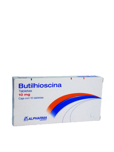 BUTILHIOSCINA 10MG 10 TAB LGEN