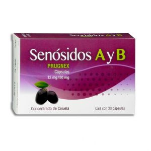 CASSIA ANGUSTIFOLIA CAP 12 MG CAJA C30 (SENOSIDOS A Y B)