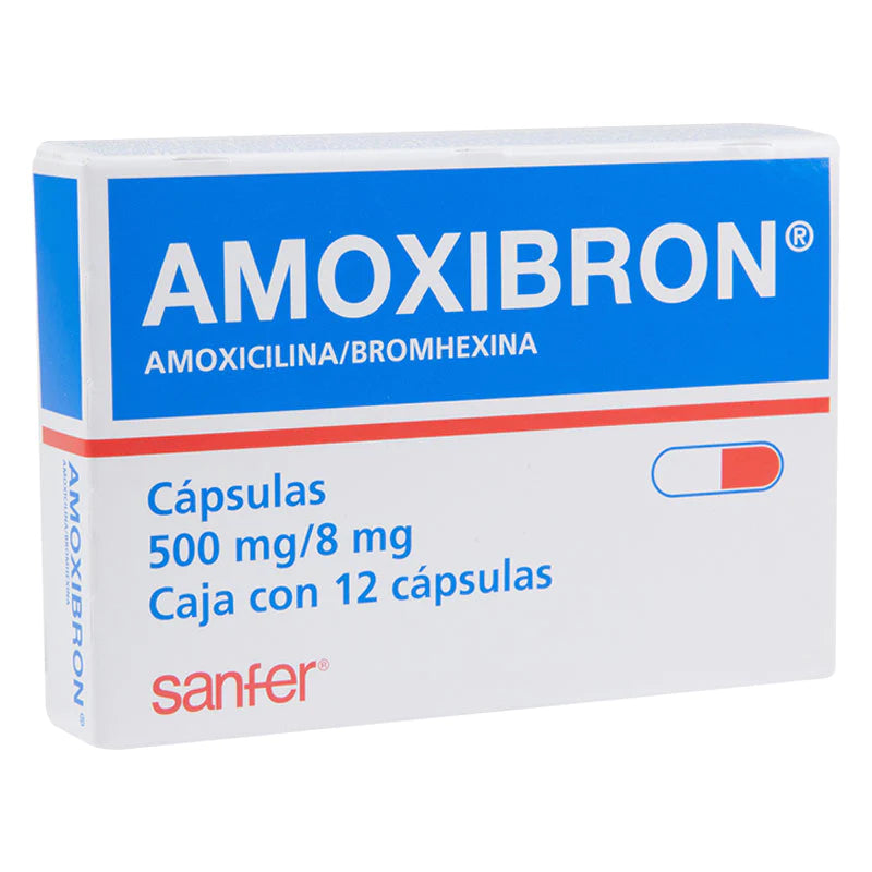 AMOX/BROM 500/8MG 12 CAPS LGEN