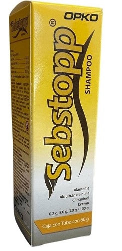 SEBSTOPP SHAMPOO CREMA CAJA C/TUBO C/60 G.