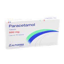 PARACETAMOL 500 MG 10 TAB LGEN