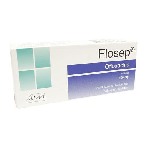OFLOXACINO 400 MG 8 TAB LGEN