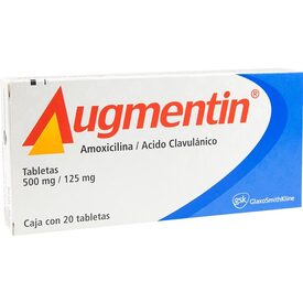 AUGMENTIN 500/125 MG 20 TAB