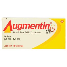 AUGMENTIN 875/125MG 12H 14 TAB