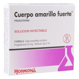 CUERPO AMARILLO FTE 6X2 ML AMP