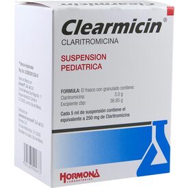 CLEARMICIN PED 250MG/5ML 60ML SUSP