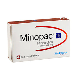 MINOPAC 100 MG 30 TAB