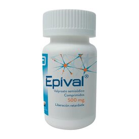 EPIVAL 500 MG 30 CPR