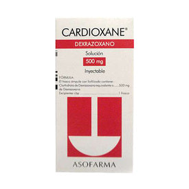 CARDIOXANE 500 MG SOL INY 1 FA