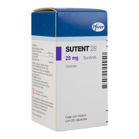 SUTENT 28 25MG 28 CAPS