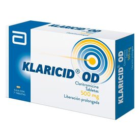KLARICID-OD 500 MG 7 TAB