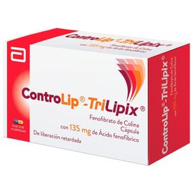 CONTROLIP TRILIPIX 135MG 15CAPS