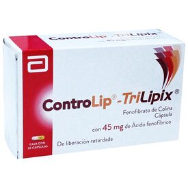 CONTROLIP - TRILIPIX 45MG 30 CAPS