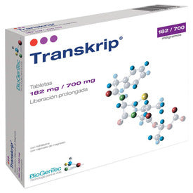 TRANSKRIP LP 182/700 MG 56 TAB