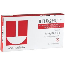 ILTUX2HCT 40/12.5MG 14 TAB