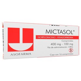 MICTASOL 400/100MG 16 CPR