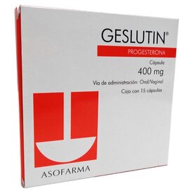 GESLUTIN 400MG 15 CAPS