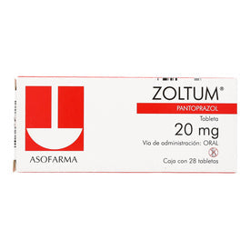 ZOLTUM 20 MG 28 CPR