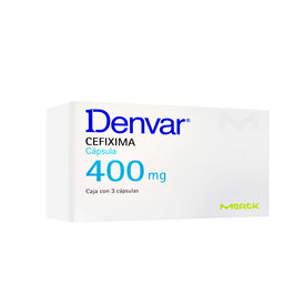 DENVAR 400 MG 3 CAPS