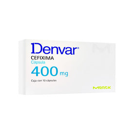 DENVAR 400 MG 10 CAPS