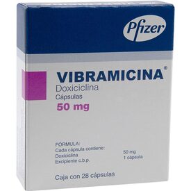 VIBRAMICINA 50 MG 28 CAPS