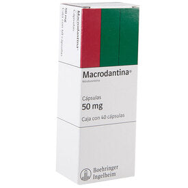 MACRODANTINA 50 MG 40 TAB