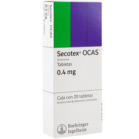 SECOTEX OCAS 0.4 MG 20 TAB