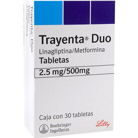 TRAYENTA DUO 2.5/500 MG TAB 30
