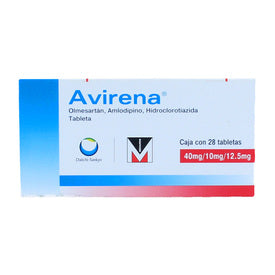 AVIRENA 40/10/12.5 MG 28 TAB