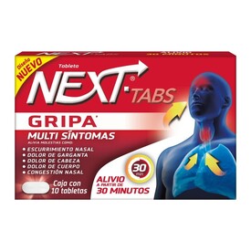 NEXT-TABS 500/25/5/4MG 10 TAB
