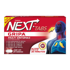 NEXT-TABS 500/25/5/4MG TAB 20
