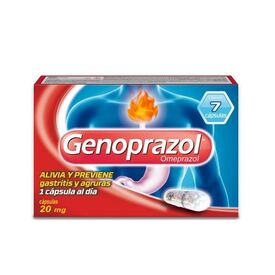GENOPRAZOL 20MG BLISTER 7 CAPS