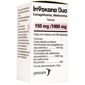INVOKANA DUO 150/1000 MG 60 TAB